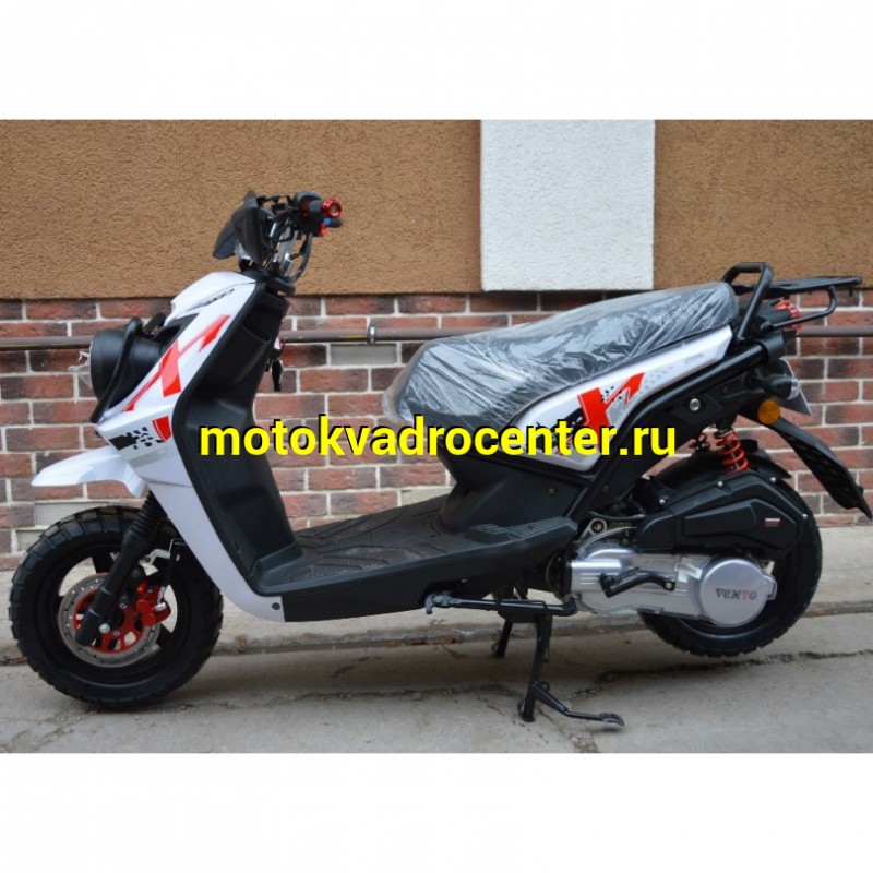 Купить  Скутер VENTO SMART-II NEW с БАГАЖНИКОМ (Венто Смарт-2 нью) 50 cc; 2- местный, 4Т, возд. охлажд., диск/барабан, кол. 12"/12"(зал) (шт) 01500 (Vento купить с доставкой по Москве и России, цена, технические характеристики, комплектация фото  - motoserp.ru