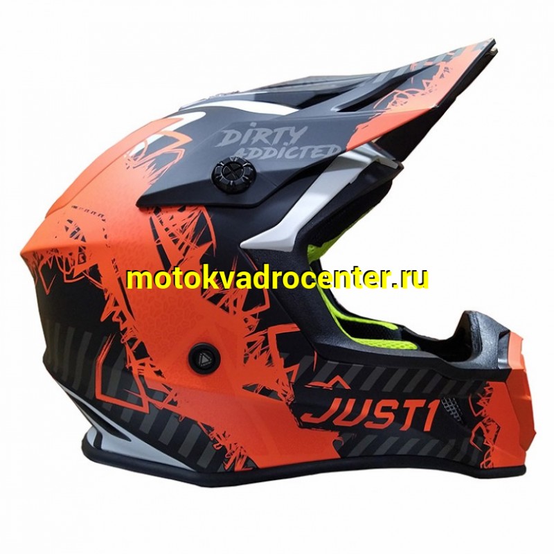 Купить  Шлем Кросс JUST1 J38 MASK Hi-Vis оранжевый/серый/черный матовый (2021) S (шт)  (SM 941-4153 купить с доставкой по Москве и России, цена, технические характеристики, комплектация фото  - motoserp.ru