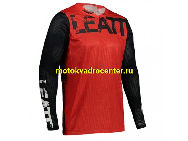 Купить  Джерси (футболка для мотокросса) Leatt Moto 3.5 Jr Jersey Red YS (120-130cm) (5021020422) подростковая (шт) (Fox УТ-00004452 купить с доставкой по Москве и России, цена, технические характеристики, комплектация фото  - motoserp.ru