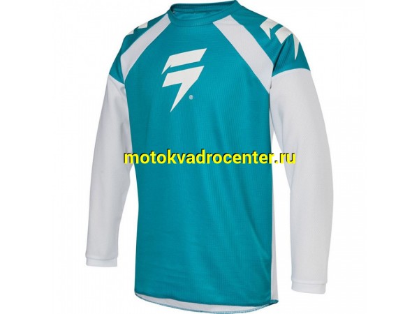 Купить  Джерси (футболка для мотокросса) Shift Whit3 Race 1 Youth Jersey Green YM (23469-004-M) подростковая (шт) (0 купить с доставкой по Москве и России, цена, технические характеристики, комплектация фото  - motoserp.ru