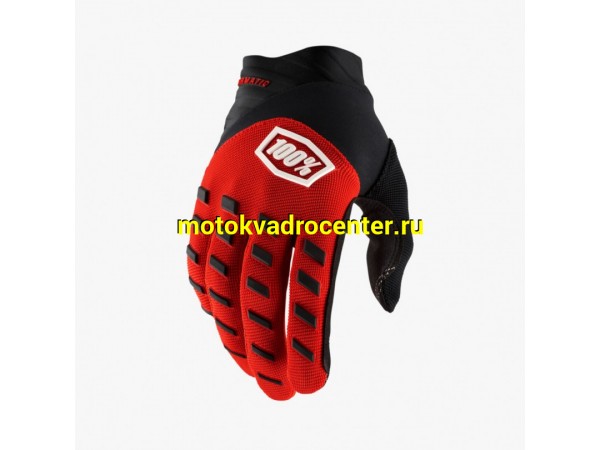 Купить  Перчатки 100% Airmatic Glove Red/Black L 2025 (10000-00027) (пар) (Fox УТ-00022166 купить с доставкой по Москве и России, цена, технические характеристики, комплектация фото  - motoserp.ru