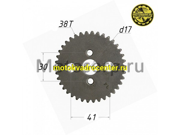 Купить  Шестерня (звездочка) ГРМ распредвала 172FMM (CB250D-F) GR7 двиг. ZS 172FMM (воздушный) (шт)  (SM 020337-004-9719  купить с доставкой по Москве и России, цена, технические характеристики, комплектация фото  - motoserp.ru