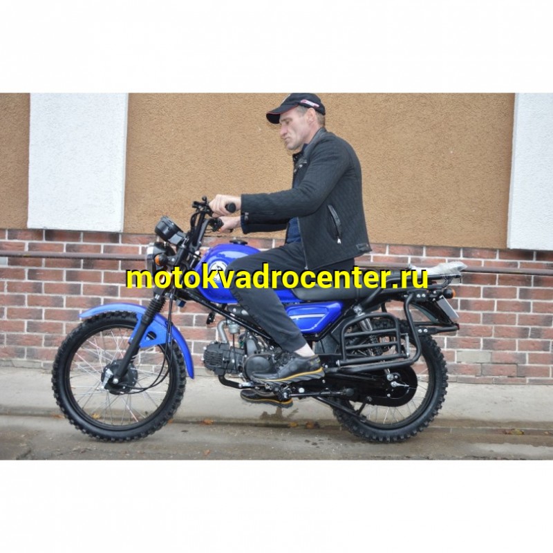 Купить  Мопед MM COLT (DRUM) (Кольт-50) 50сс 4Т, в стиле Каферейсер на внедорожн. резине, колеса 18/17", Бар/Бар. (шт) 01100 (MM 76976 купить с доставкой по Москве и России, цена, технические характеристики, комплектация фото  - motoserp.ru