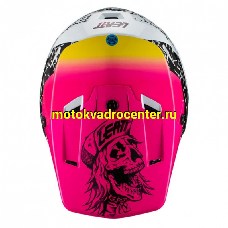 Купить  Шлем Кросс Leatt Moto 3.5 Jr Helmet Skull, YL, (1021000281) (шт) (Fox УТ-00009454 купить с доставкой по Москве и России, цена, технические характеристики, комплектация фото  - motoserp.ru