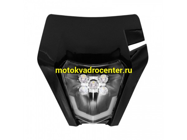 Купить  Фара передняя LED Light Pro (черный) KTM 19-21, Athlete, Five, Pilot и др. (шт) (Regul 202570-3 купить с доставкой по Москве и России, цена, технические характеристики, комплектация фото  - motoserp.ru