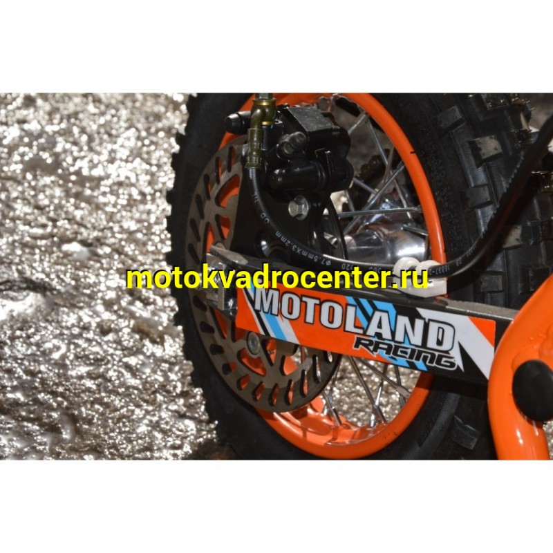 Купить  Питбайк Motoland CRF 10 (спортинв), 70сс, 4Т, оранжевый, .возд.охл., АВТОМАТ, эл-стартер, диск/диск ,12"/10" (шт) (ML 18649 купить с доставкой по Москве и России, цена, технические характеристики, комплектация фото  - motoserp.ru