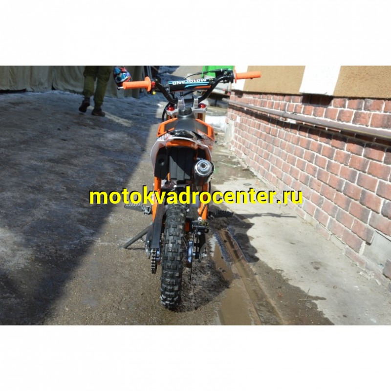 Купить  Питбайк Motoland CRF 10 (спортинв), 70сс, 4Т, оранжевый, .возд.охл., АВТОМАТ, эл-стартер, диск/диск ,12"/10" (шт) (ML 18649 купить с доставкой по Москве и России, цена, технические характеристики, комплектация фото  - motoserp.ru