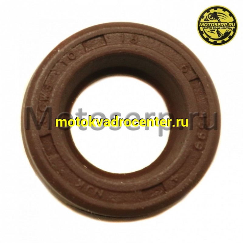 Купить  Сальник 10*18*6 Motrak R12 /N10 /R15 250сс (шт) (ОМ 90302-H092-0000 купить с доставкой по Москве и России, цена, технические характеристики, комплектация фото  - motoserp.ru