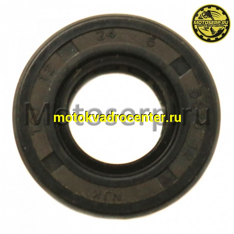 Купить  Сальник 12*24*6 водяного насоса Motrak R12 /N10 /R15 250сс (шт) (ОМ 90326-ME30-0000 купить с доставкой по Москве и России, цена, технические характеристики, комплектация фото  - motoserp.ru