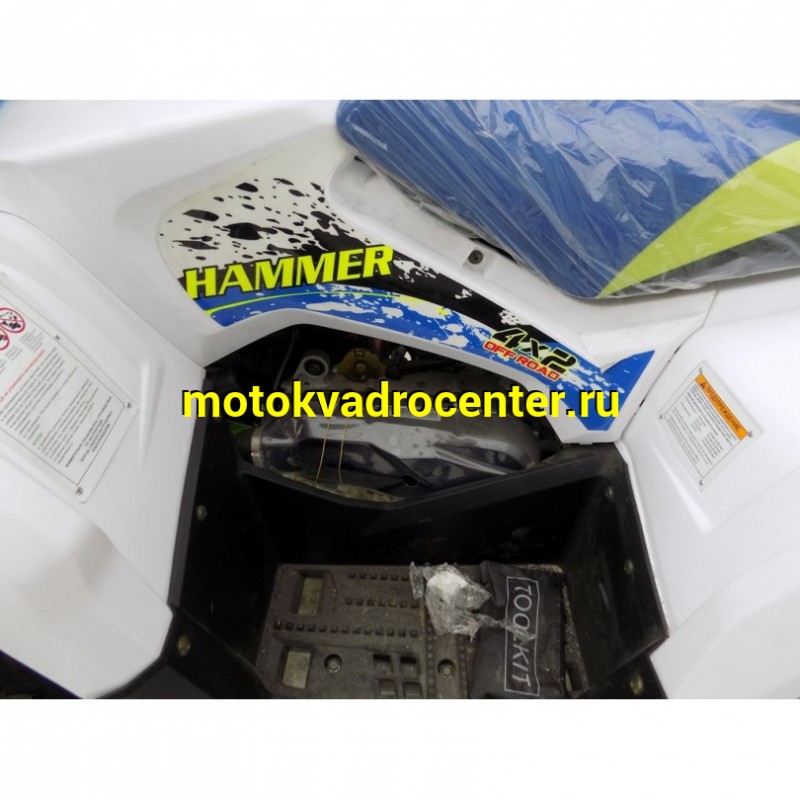 Купить  200cc Квадроцикл ROCKOT HAMMER-200 LUX (Mikilon) утилит 2х4, 4Т; 200cc; электростарт+ручной старт, ангельские глазки, спинка, зеркала (шт) (Rockot купить с доставкой по Москве и России, цена, технические характеристики, комплектация фото  - motoserp.ru