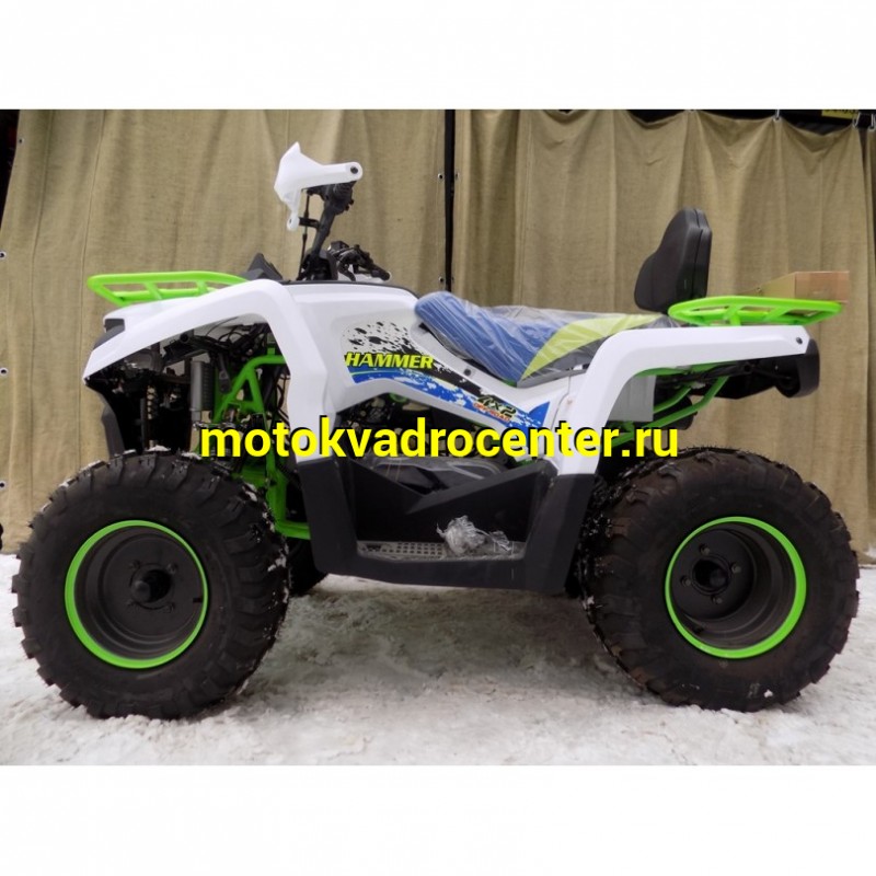 Купить  200cc Квадроцикл ROCKOT HAMMER-200 LUX (Mikilon) утилит 2х4, 4Т; 200cc; электростарт+ручной старт, ангельские глазки, спинка, зеркала (шт) (Rockot купить с доставкой по Москве и России, цена, технические характеристики, комплектация фото  - motoserp.ru