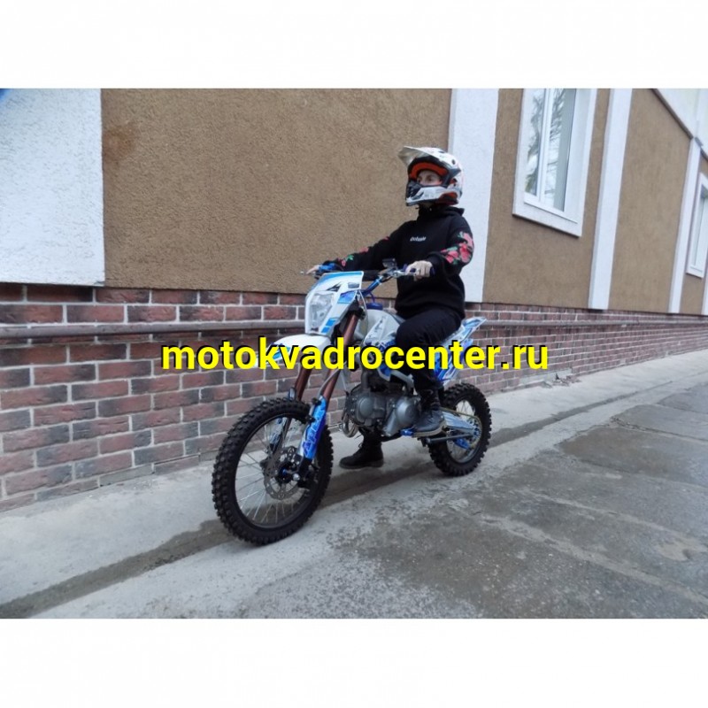 Купить  Питбайк Motoland APEX 125 Е (спортинв), 125сс, 17/14", Синий (Бер) (шт). (ML 15294 купить с доставкой по Москве и России, цена, технические характеристики, комплектация фото  - motoserp.ru