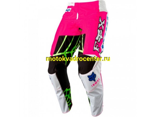 Купить  Штаны для мотокросса Fox 180 Heritage Venin Pant Pink W32 (27700-170-32) (шт) (Fox УТ-00009472 купить с доставкой по Москве и России, цена, технические характеристики, комплектация фото  - motoserp.ru