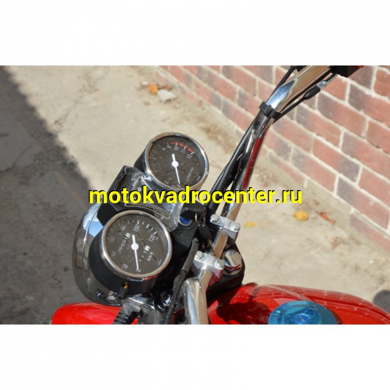 Купить  Мопед Motoland Альфа RX 11 красный (А) Альфа эр икс 50/110) 4Т; 50/110cc; колеса 17"; 4пер, эл. старт;  хром. тахом (шт) (ML 15329 купить с доставкой по Москве и России, цена, технические характеристики, комплектация фото  - motoserp.ru