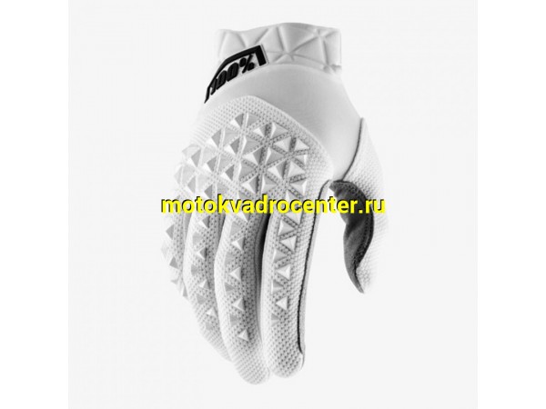 Купить  Перчатки 100% Airmatic Glove White M (10012-000-11)  (пар)  (Fox УТ-00009095 купить с доставкой по Москве и России, цена, технические характеристики, комплектация фото  - motoserp.ru