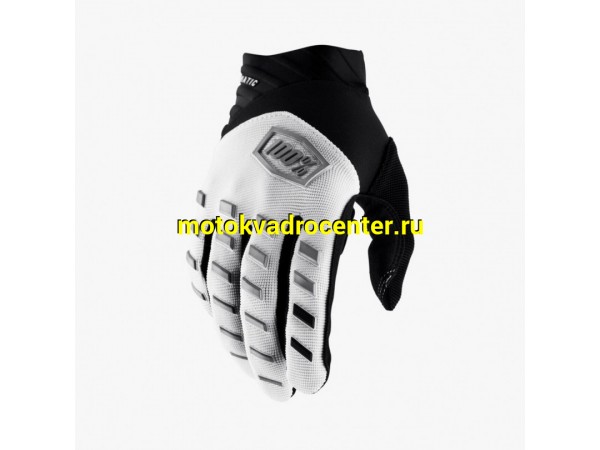 Купить  Перчатки 100% Airmatic Glove White XL 2025 (10000-00033) (пар) (Fox УТ-00022166 купить с доставкой по Москве и России, цена, технические характеристики, комплектация фото  - motoserp.ru