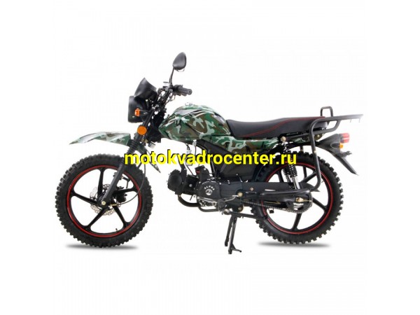 Купить  Мопед Rockot ALPHA OFFROAD M-12 (Альфа ОффРоад) + ЦПГ Камуфляж  125сс, 4Т,возд. охл.,17&quot;/17&quot; диск./бараб. (зал) (шт) 01250 (Rockot купить с доставкой по Москве и России, цена, технические характеристики, комплектация фото  - motoserp.ru