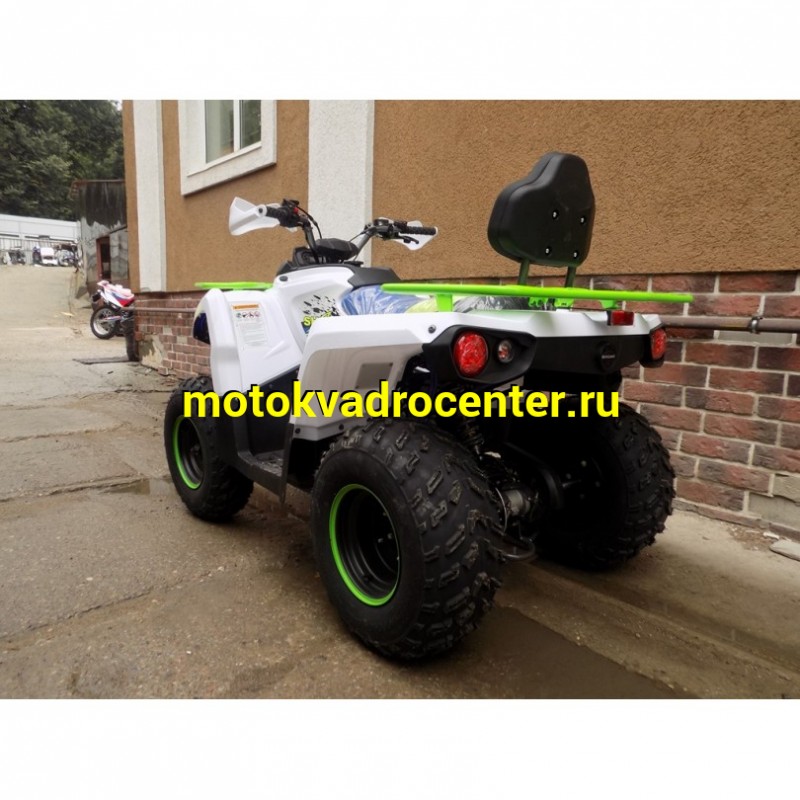 Купить  200cc Квадроцикл Motoland SHARK 200 200сс лебедка, ангельские глазки, линзы, спинка, рычаг перек. на баке и пр. (Mikilon) (шт) (ML 17336 купить с доставкой по Москве и России, цена, технические характеристики, комплектация фото  - motoserp.ru