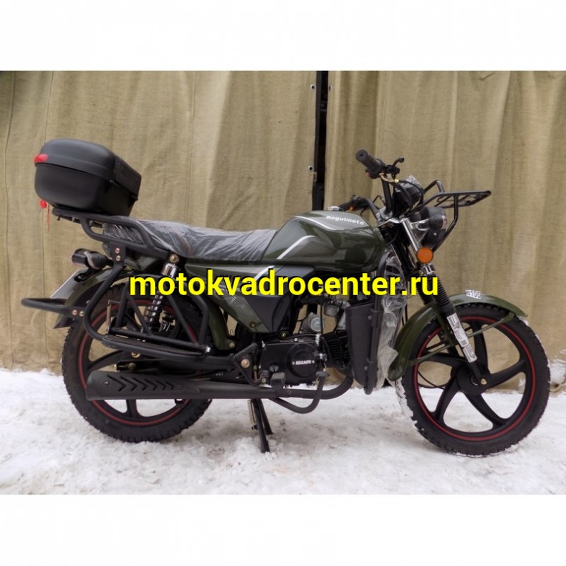 Купить  Мопед Regulmoto Alpha (RM-2) без кофра Синий (шт) 01100  купить с доставкой по Москве и России, цена, технические характеристики, комплектация фото  - motoserp.ru