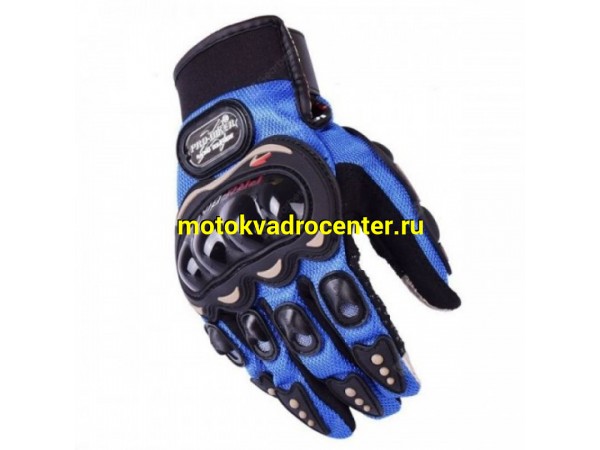 Купить  Перчатки Pro-Biker MCS-01C Blue L (пар)  (Progasi купить с доставкой по Москве и России, цена, технические характеристики, комплектация фото  - motoserp.ru