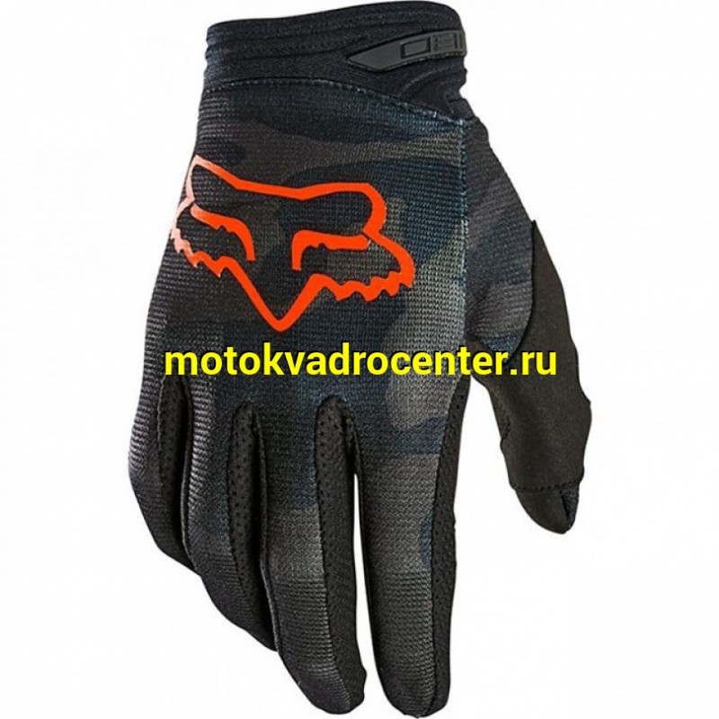 Купить  Перчатки Fox 180 Trev Glove Black Camo, L  (26451-247-L) (пар)  (Fox  купить с доставкой по Москве и России, цена, технические характеристики, комплектация фото  - motoserp.ru