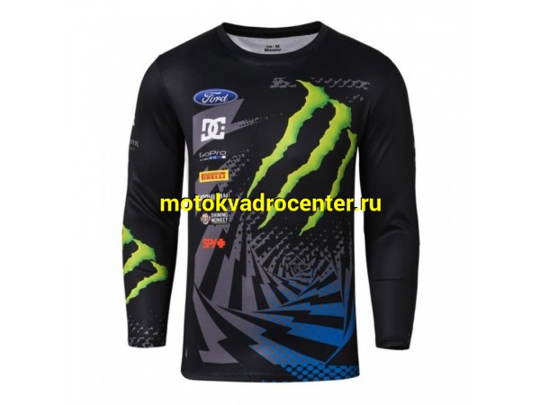 Купить  Джерси (футболка для мотокросса) Hoonigan Ken Block 43Monster XXXL (шт) (МотоЯ купить с доставкой по Москве и России, цена, технические характеристики, комплектация фото  - motoserp.ru