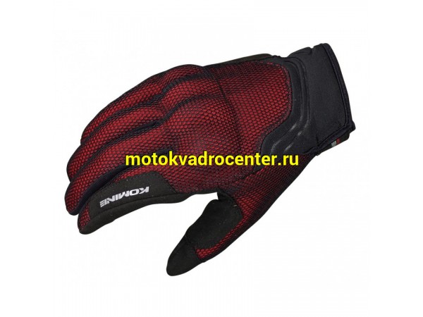 Купить  Перчатки KOMINE GK-194 Red р-р M (пар) (Progasi GK194REDM купить с доставкой по Москве и России, цена, технические характеристики, комплектация фото  - motoserp.ru