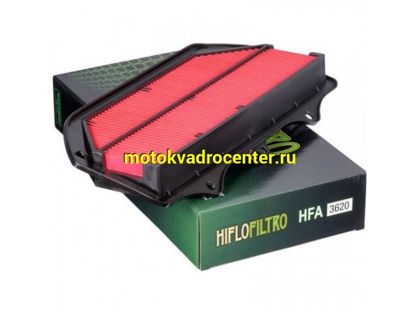 Купить  Фильтр воздушный HI FLO HFA3620 JP (шт) купить с доставкой по Москве и России, цена, технические характеристики, комплектация фото  - motoserp.ru