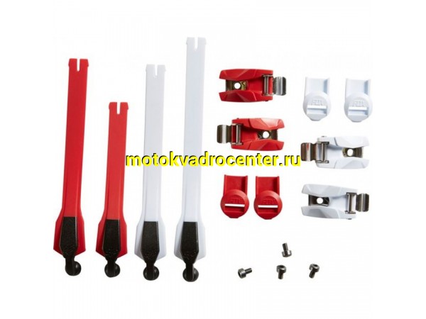 Купить  Стрепы к мотоботам Fox Instinct Strap Kit Red (2022) (20365-003-NS) (компл) (FOX 20365-003-NS купить с доставкой по Москве и России, цена, технические характеристики, комплектация фото  - motoserp.ru