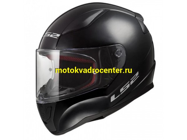 Купить  Шлем закрытый LS2 FF353 RAPID single mono GLOSS BLACK (S) интеграл (шт) (LS2 купить с доставкой по Москве и России, цена, технические характеристики, комплектация фото  - motoserp.ru