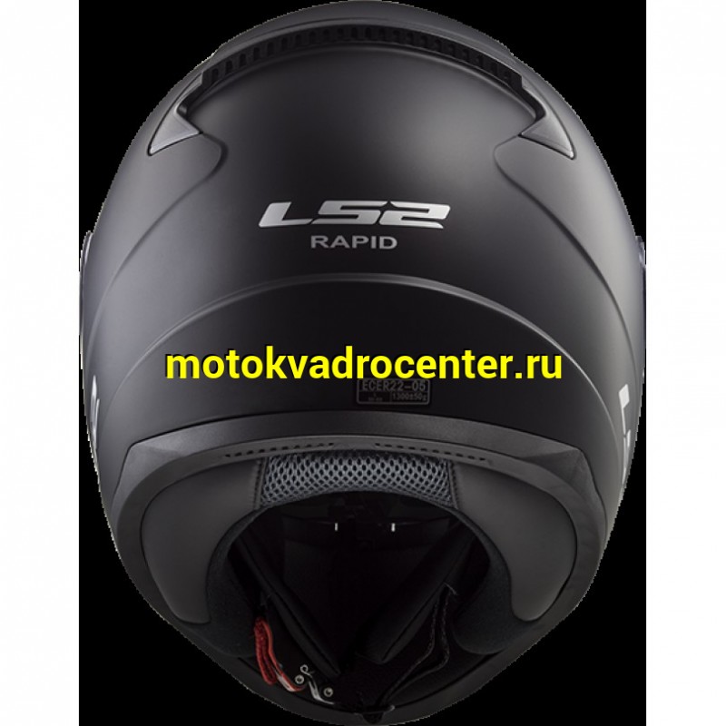 Купить  Шлем закрытый LS2 FF353 RAPID single mono GLOSS BLACK (M) интеграл (шт) (LS2 купить с доставкой по Москве и России, цена, технические характеристики, комплектация фото  - motoserp.ru