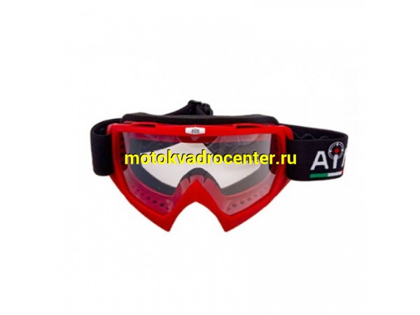 Купить  Очки мото Кросс AiM 634-300 Red (шт) (AIM 634-300 купить с доставкой по Москве и России, цена, технические характеристики, комплектация фото  - motoserp.ru