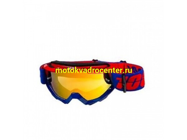 Купить  Очки мото Кросс 100% STRATA MX Replica Blue-Red (шт) (AIM 202-7800 купить с доставкой по Москве и России, цена, технические характеристики, комплектация фото  - motoserp.ru