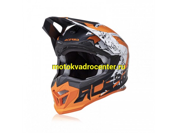 Купить  Шлем Кросс Acerbis PROFILE 4 Orande/White (L) (шт)  (AIM 0022821.203.066 купить с доставкой по Москве и России, цена, технические характеристики, комплектация фото  - motoserp.ru