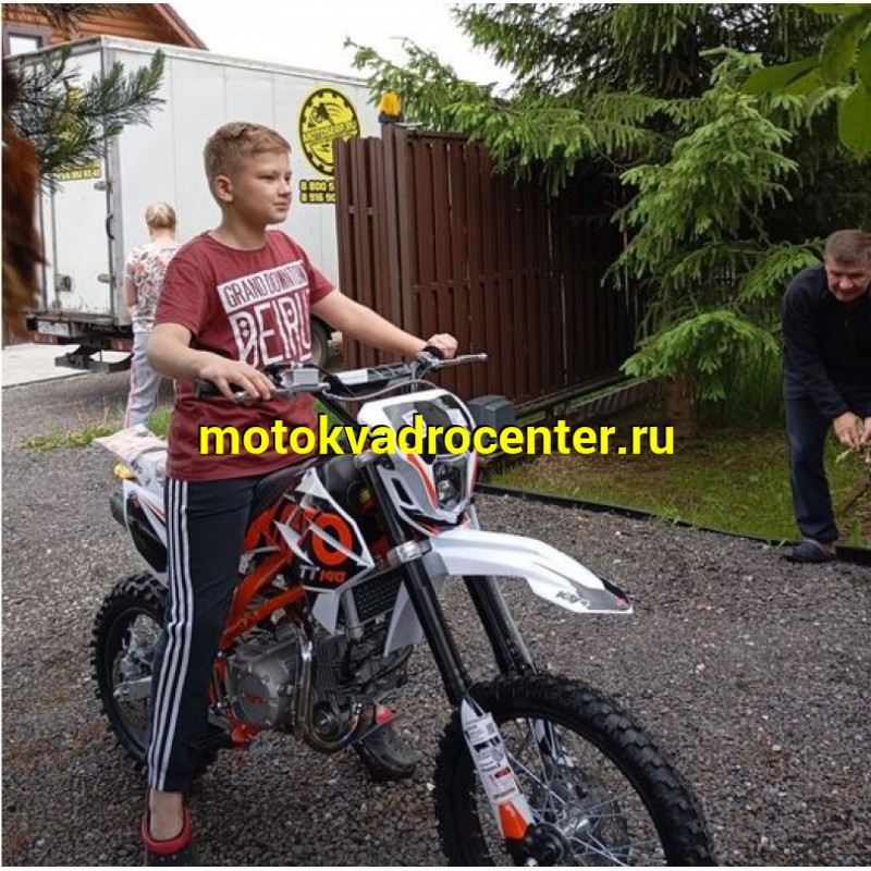 Купить  Питбайк KAYO BASIC TT140EM 17/14 KRZ (механ. сцепл., эл. стартер) (шт) (SM купить с доставкой по Москве и России, цена, технические характеристики, комплектация фото  - motoserp.ru
