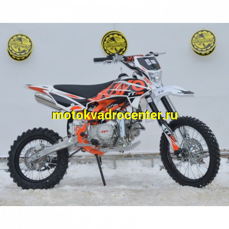 Купить  Питбайк KAYO BASIC TT140EM 17/14 KRZ (механ. сцепл., эл. стартер) (шт) (SM купить с доставкой по Москве и России, цена, технические характеристики, комплектация фото  - motoserp.ru