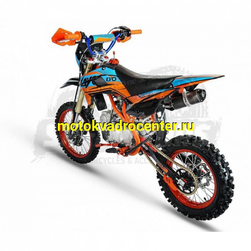 Купить  Питбайк KAYO EVOLUTION YX140EM 17/14 KRZ (механ. сцепл., эл. стартер) (шт) (SM купить с доставкой по Москве и России, цена, технические характеристики, комплектация фото  - motoserp.ru