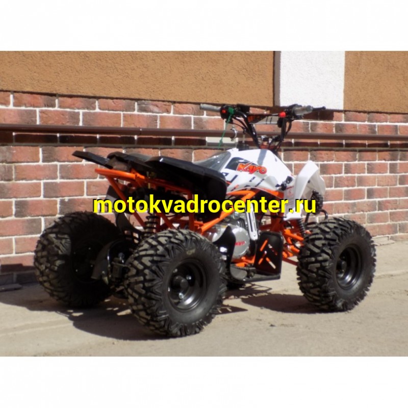 Купить  110cc Квадроцикл KAYO AT110 (PREDATOR 110) (белый пластик,комплект запчастей) 2023 г. (зал) (шт) (SM купить с доставкой по Москве и России, цена, технические характеристики, комплектация фото  - motoserp.ru