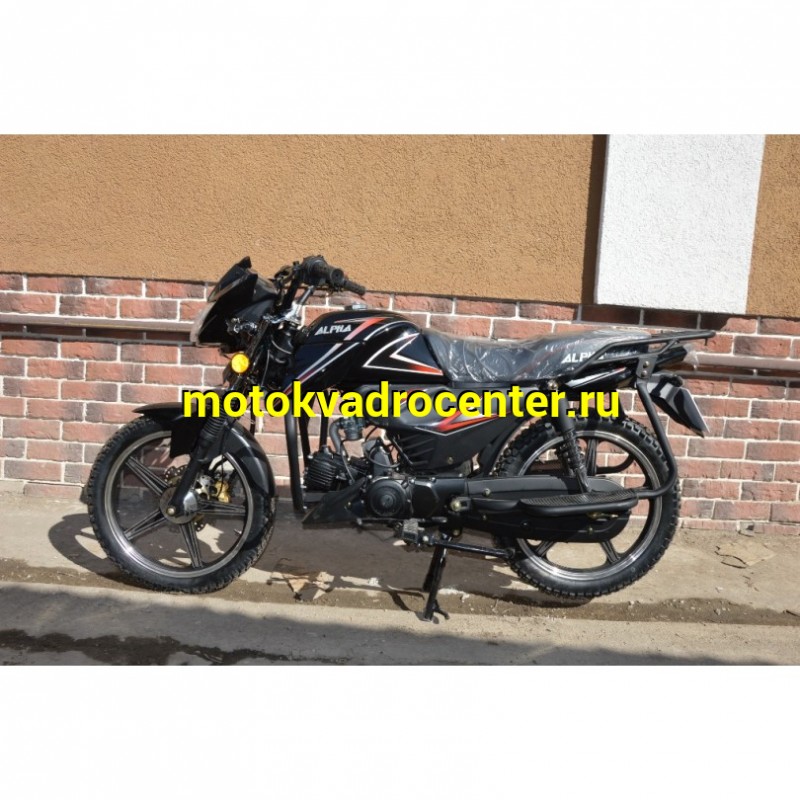 Купить  Мопед Millenium Alpha RS11  4Т; 50cc; колеса 17"литые; 4пер, эл. старт;  (шт) 01250 (ТехМаркет купить с доставкой по Москве и России, цена, технические характеристики, комплектация фото  - motoserp.ru