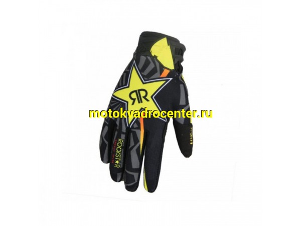 Купить  Перчатки  Thor Rockstar Black/Yellow  р-р XXL (пар) (MOTO-SKUTER 13040 купить с доставкой по Москве и России, цена, технические характеристики, комплектация фото  - motoserp.ru