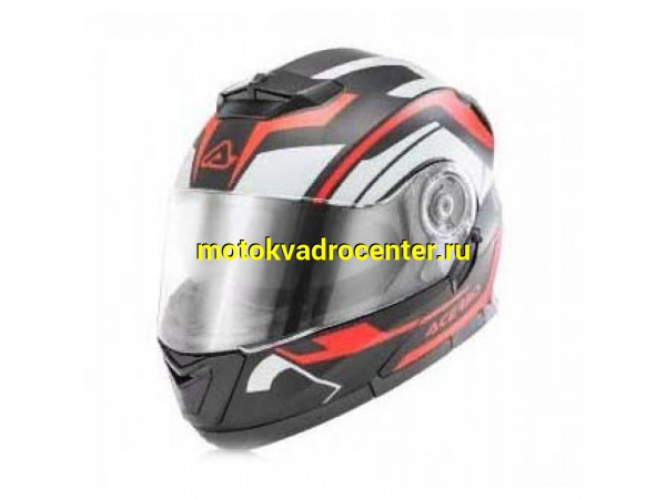 Купить  Шлем трансформер (модуляр) ACERBIS SEREL BLACK/RED,  р-р L (шт) (Progasi 0023929.323.066 купить с доставкой по Москве и России, цена, технические характеристики, комплектация фото  - motoserp.ru