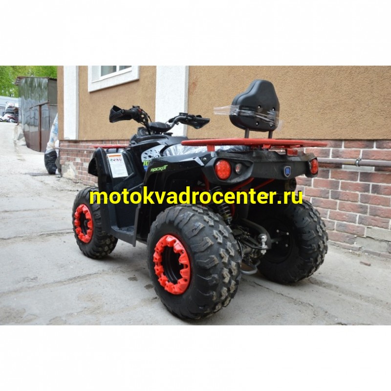 Купить  200cc Квадроцикл ROCKOT HAMMER-200 PREMIUM (Mikilon) утилит 2х4, 4Т.; 200cc; электр, вариат с рев. диск/диск Лебедка Фаркоп, линзы (шт) (Rockot купить с доставкой по Москве и России, цена, технические характеристики, комплектация фото  - motoserp.ru