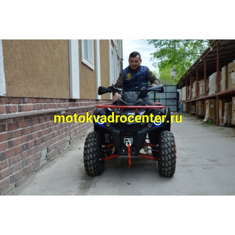 Купить  200cc Квадроцикл ROCKOT HAMMER-200 PREMIUM (Mikilon) утилит 2х4, 4Т.; 200cc; электр, вариат с рев. диск/диск Лебедка Фаркоп, линзы (шт) (Rockot купить с доставкой по Москве и России, цена, технические характеристики, комплектация фото  - motoserp.ru