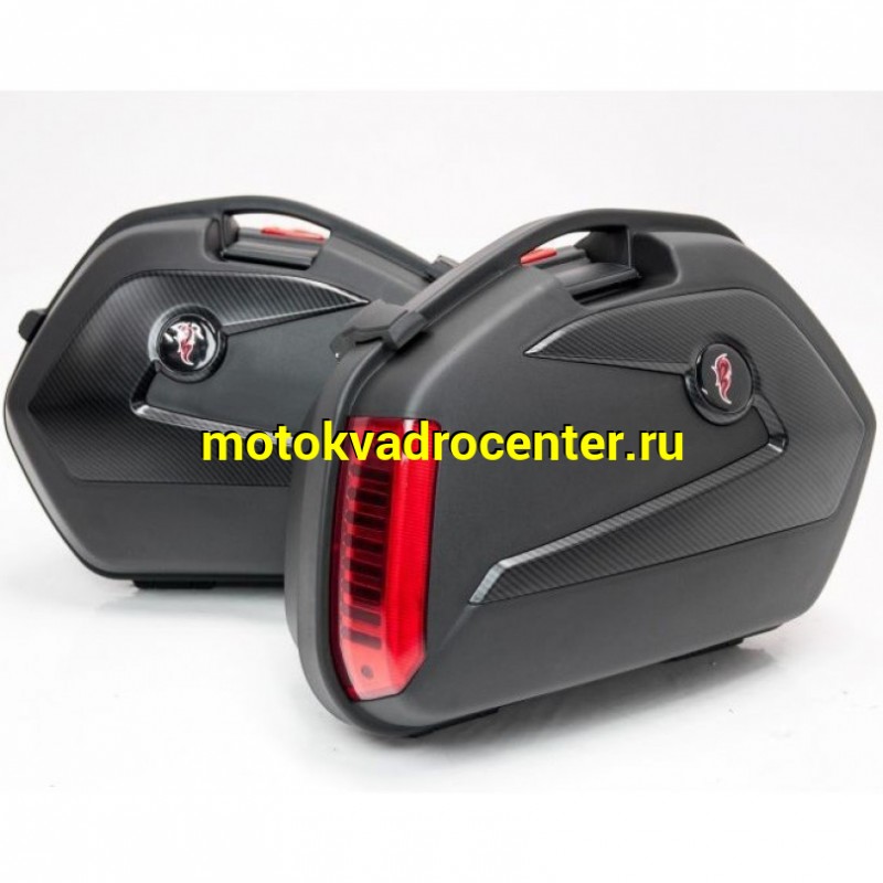 Купить  Кофры боковые, пластиковые 22Л BAJAJ (компл) (Bajaj PN124.030 купить с доставкой по Москве и России, цена, технические характеристики, комплектация фото  - motoserp.ru