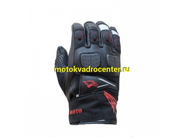 Купить  Перчатки  HAWK MOTO "Black Fox"  р-р XL (пар) (HAWK купить с доставкой по Москве и России, цена, технические характеристики, комплектация фото  - motoserp.ru