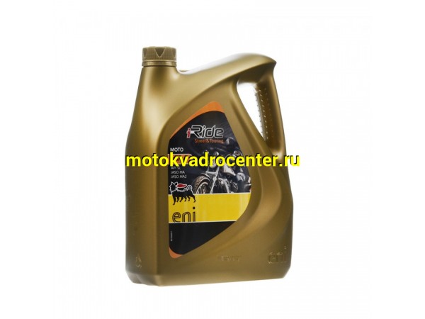 Купить  Масло ENI 4Т i-Ride moto 10W40  п/синт.4л (шт)  (SM 743-5144 купить с доставкой по Москве и России, цена, технические характеристики, комплектация фото  - motoserp.ru