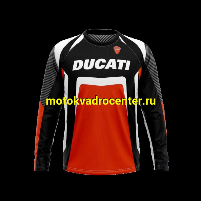 Купить  Джерси (футболка для мотокросса) V-RUS DUCATI (цвет: мультицвет) (XXL) (шт) (МотоЯ купить с доставкой по Москве и России, цена, технические характеристики, комплектация фото  - motoserp.ru