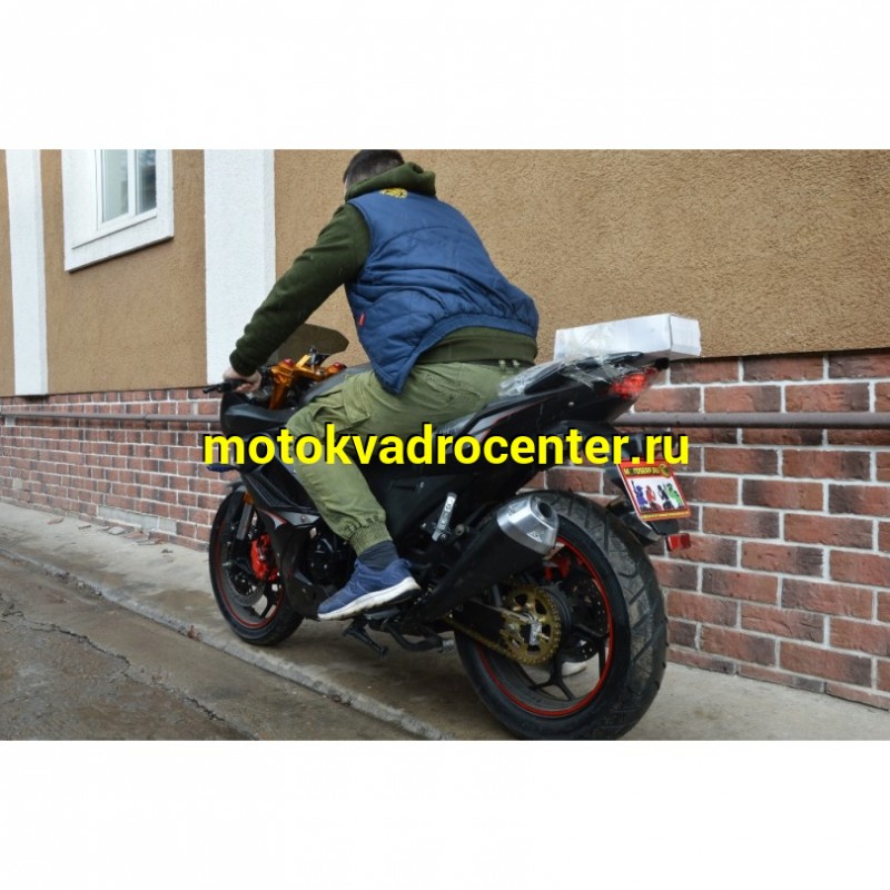 Купить  Мотоцикл MM FALCON SPEEDFIRE 250 ЧЕРН (ФАЛКОН СПИДФАЕР) спорт 4так,250cc, 2 глушителя; кол. 17"; 5 пер, эл.стартер, передн 2-х диск. торм. (зал) (шт) купить с доставкой по Москве и России, цена, технические характеристики, комплектация фото  - motoserp.ru