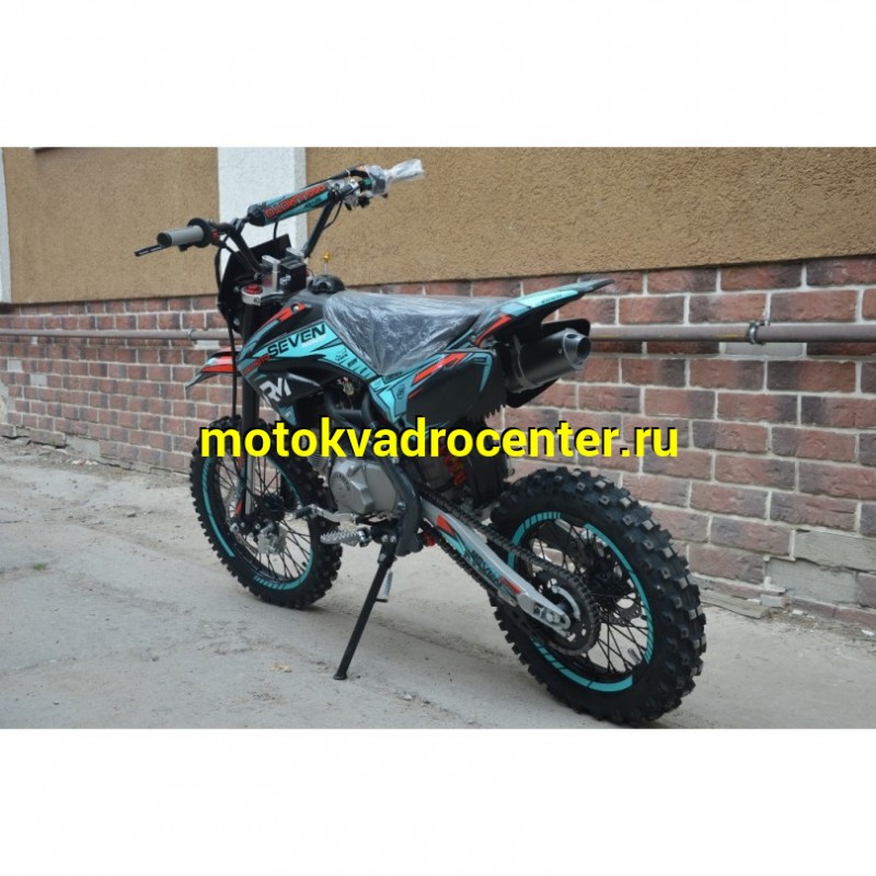 Купить  Питбайк Regulmoto SEVEN MEDALIST 17/14 (спортинв), 150сс (50сс) 4Т, эл/кикстартер, карб., маслян. охл. (зал) (шт)  купить с доставкой по Москве и России, цена, технические характеристики, комплектация фото  - motoserp.ru