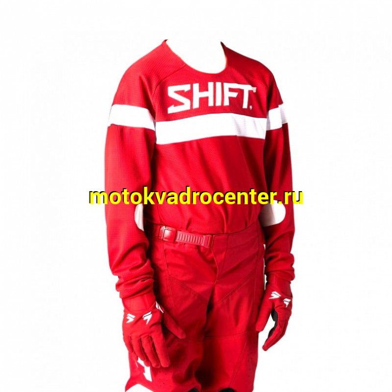 Купить  Джерси (футболка для мотокросса) Shift White Label Haut Youth Jersey (Red, YL, 2022 (Fox 26698-003-YL купить с доставкой по Москве и России, цена, технические характеристики, комплектация фото  - motoserp.ru